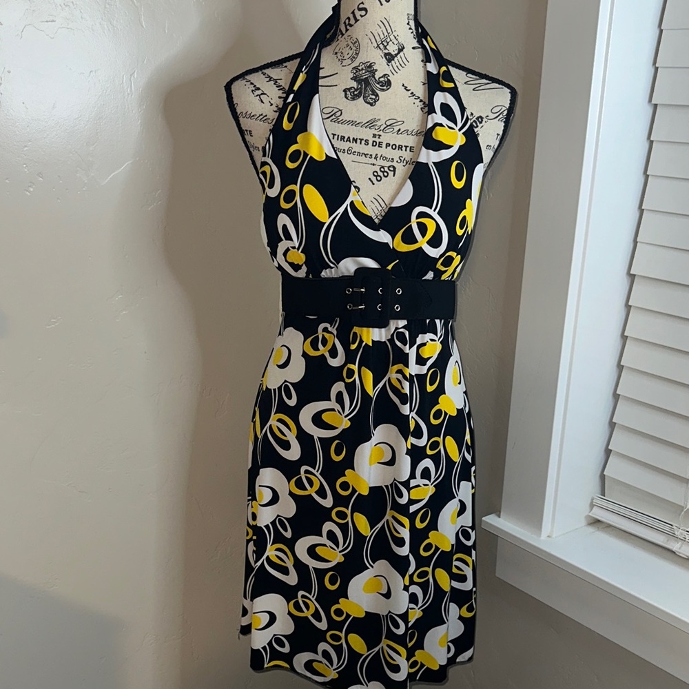Vintage Vanity Y2K Halter Dress